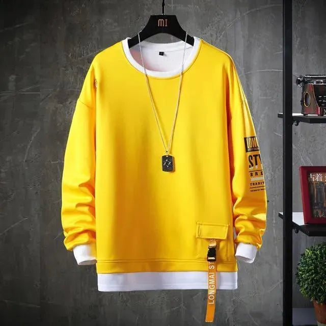 Men's Cotton Printed Sweatshirt-Men Sweatshirt-LeStyleParfait
