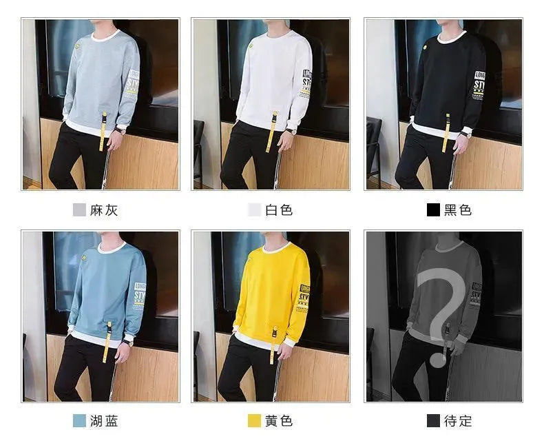 Men's Cotton Printed Sweatshirt-Men Sweatshirt-LeStyleParfait