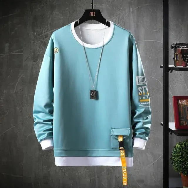 Men's Cotton Printed Sweatshirt-Men Sweatshirt-LeStyleParfait