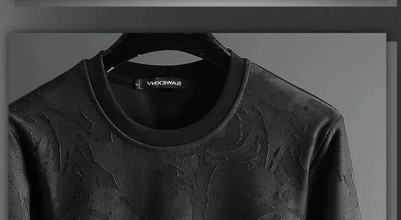 Men's Graphic Print Sweatshirt-Men Sweatshirt-LeStyleParfait