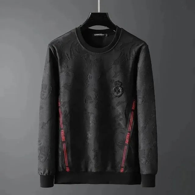 Men's Graphic Print Sweatshirt-Men Sweatshirt-LeStyleParfait