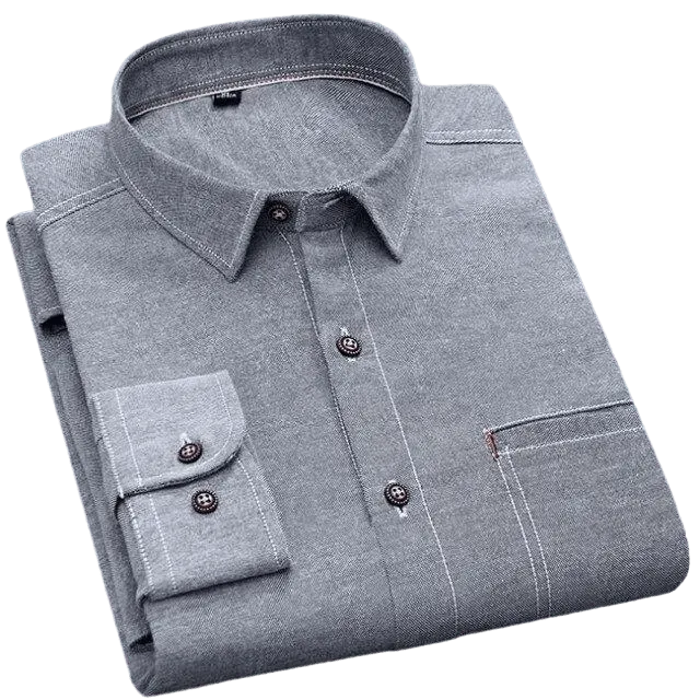 Men's Mauricio Oxford Dress Shirt-Men Shirts-LeStyleParfait