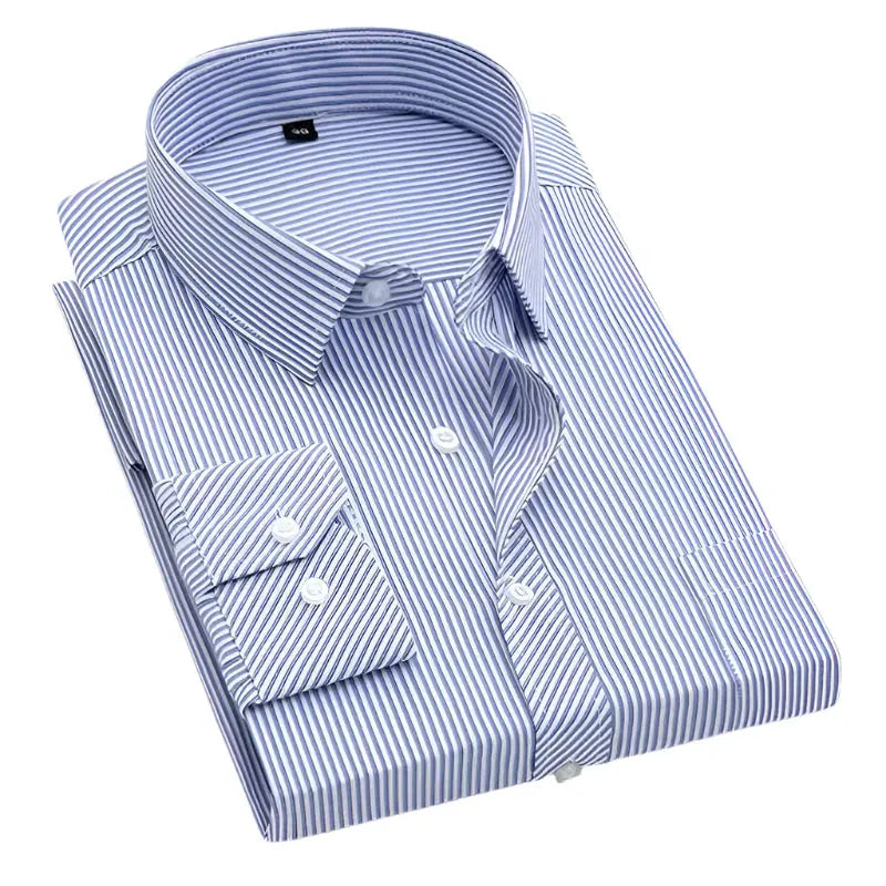 Men's Plain Short Sleeve Shirt-Men Shirts-LeStyleParfait