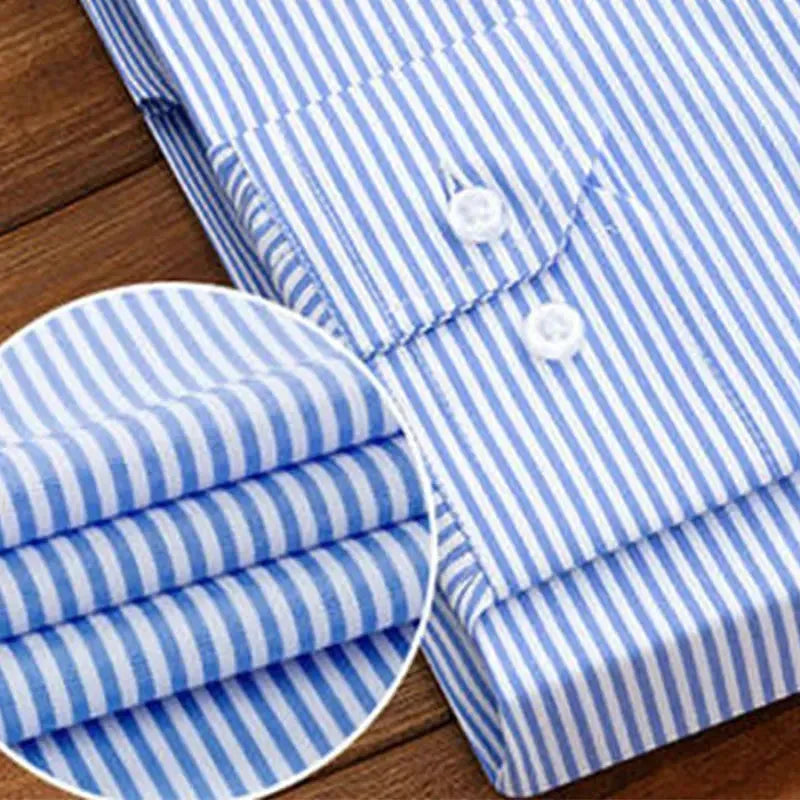 Men's Plain Short Sleeve Shirt-Men Shirts-LeStyleParfait
