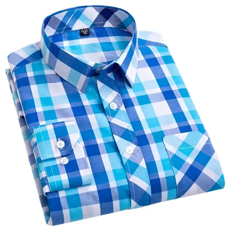 Men's Printed Short Sleeve Shirt-Men Shirts-LeStyleParfait