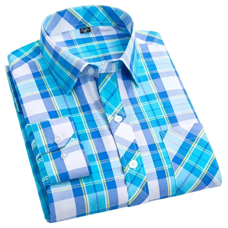 Men's Printed Short Sleeve Shirt-Men Shirts-LeStyleParfait