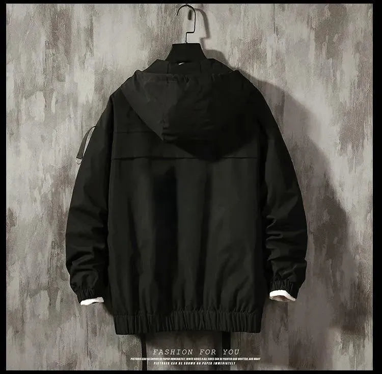 Men’s Safari Windbreaker Jacket Casual Style