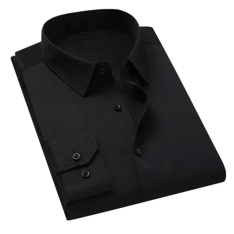 Men's Slim Fit Formal Dress Shirt-Men Shirts-LeStyleParfait