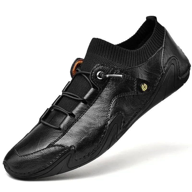 Men's Sneakers - Low-Top Loafer Sneakers - Slip-On Spring-Summer Shoes