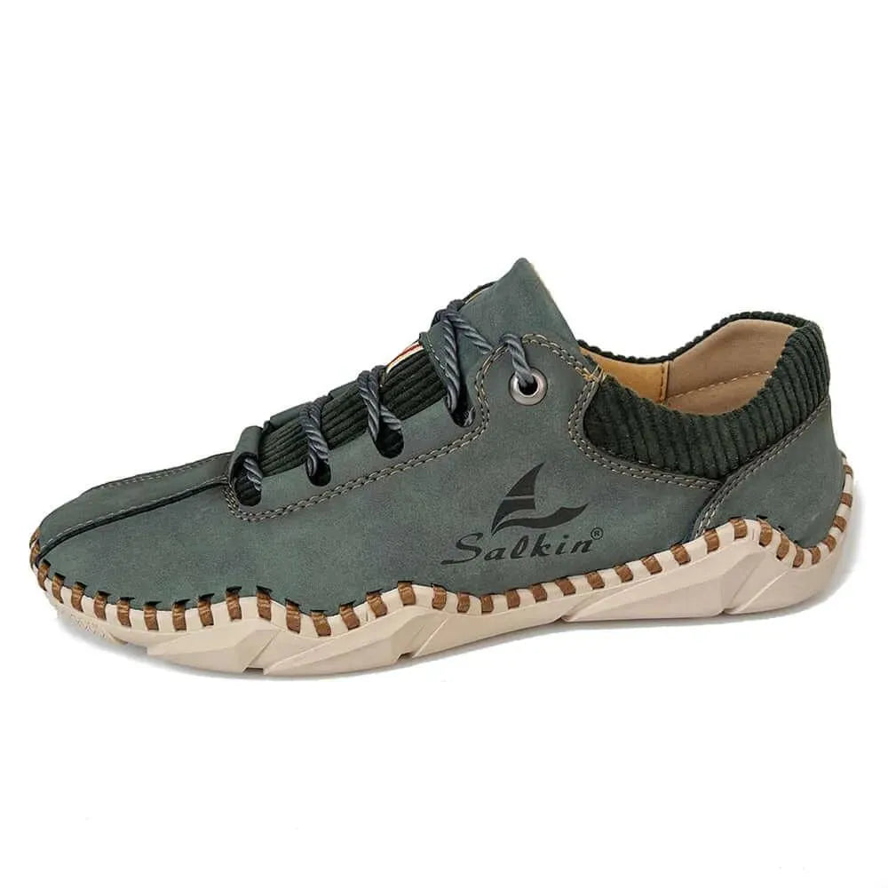 Men's Sneakers - Low-Top Sneakers - Lace-Up All-Season Shoes