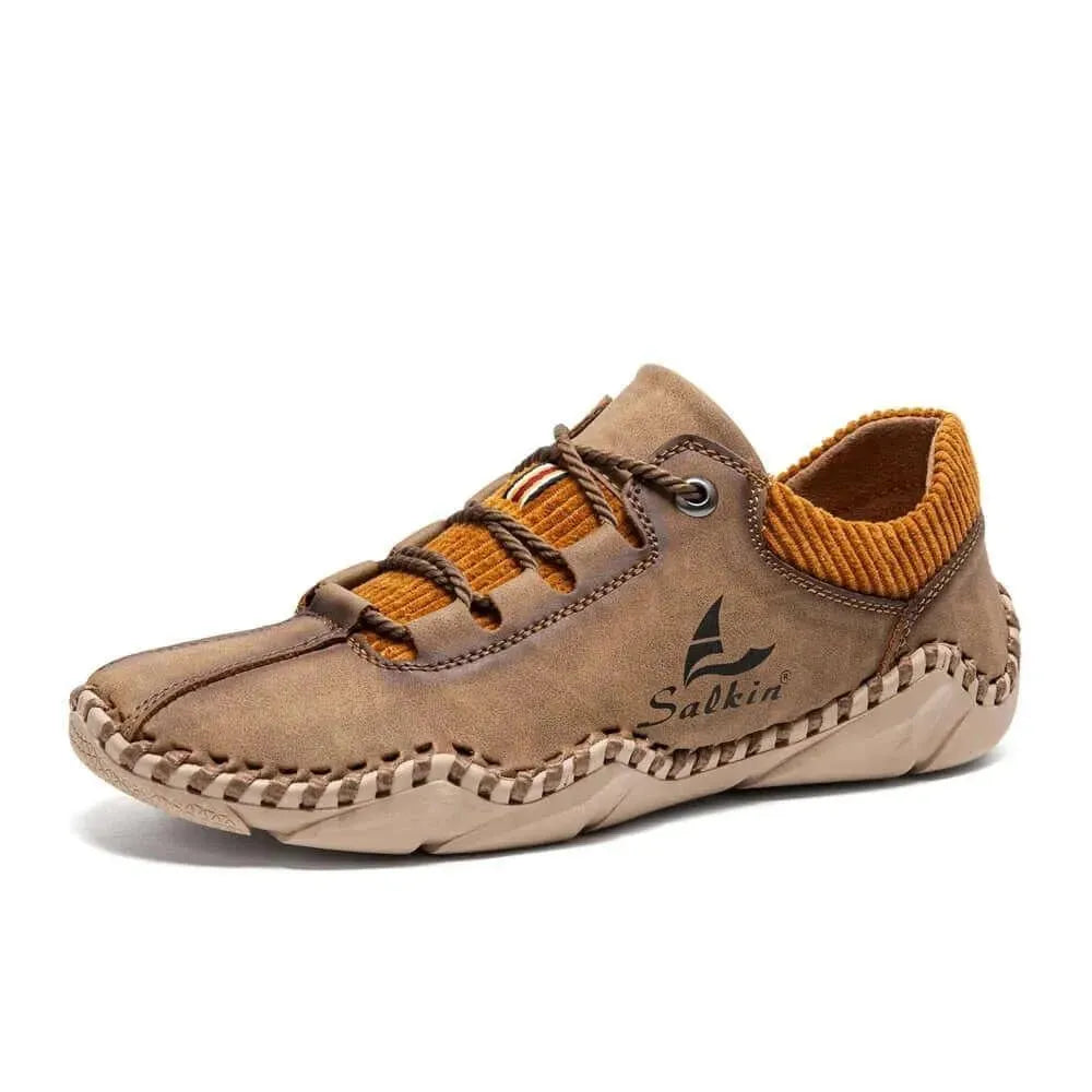 Men's Sneakers - Low-Top Sneakers - Lace-Up All-Season Shoes
