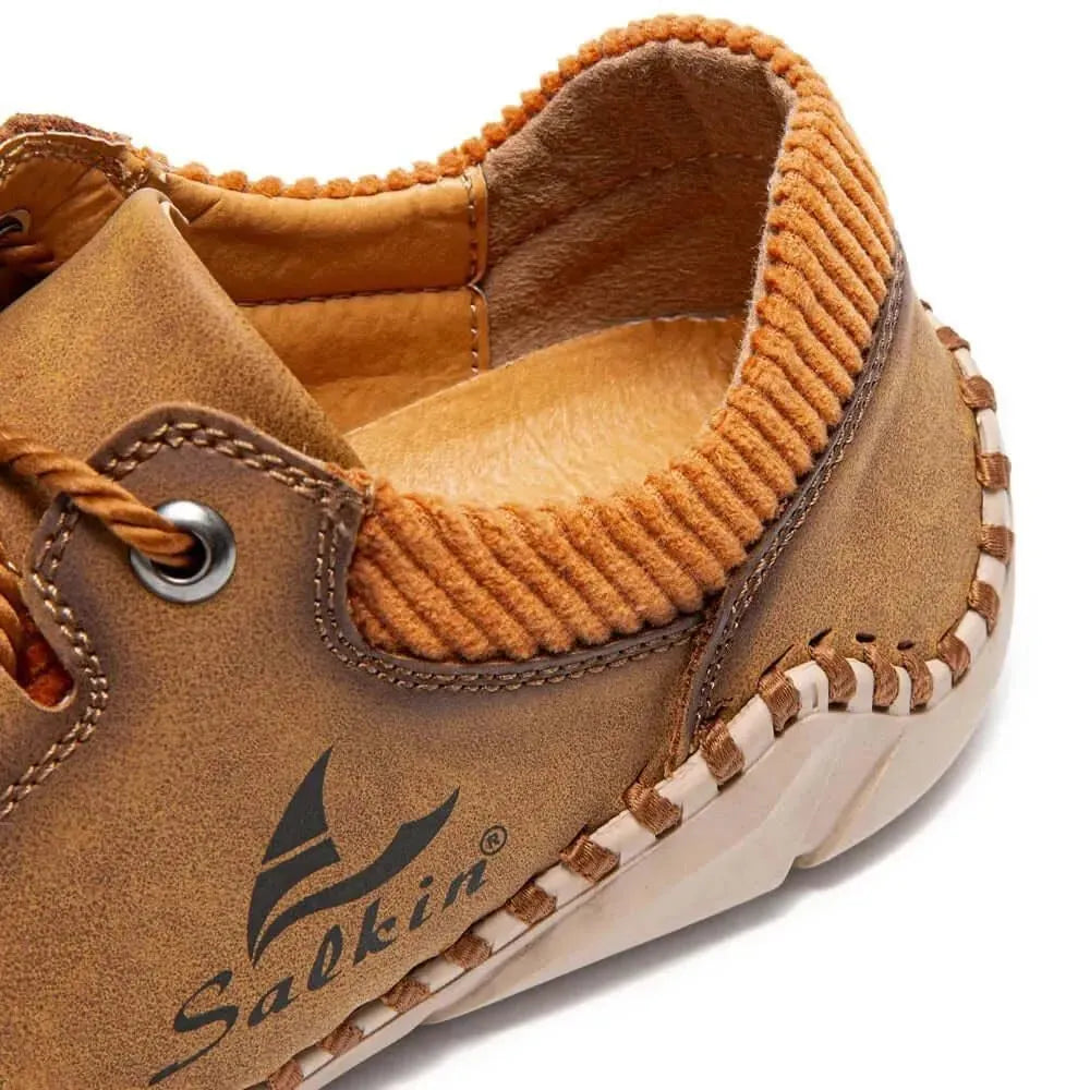 Men's Sneakers - Low-Top Sneakers - Lace-Up All-Season Shoes