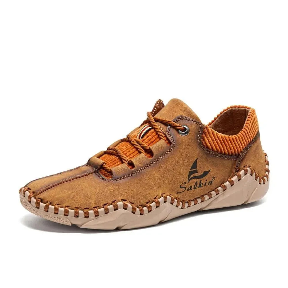 Men's Sneakers - Low-Top Sneakers - Lace-Up All-Season Shoes
