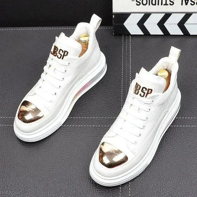 Men's Sneakers - Low-Top Sneakers - Lace-Up Spring-Autumn Shoes