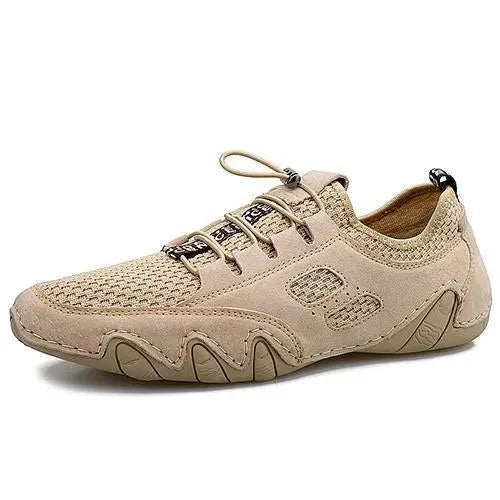 Men's Sneakers - Low-Top Sneakers - Lace-Up Spring-Summer Shoes