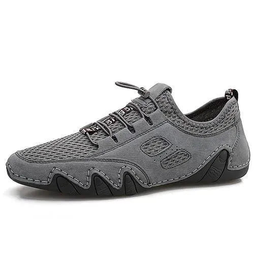 Men's Sneakers - Low-Top Sneakers - Lace-Up Spring-Summer Shoes