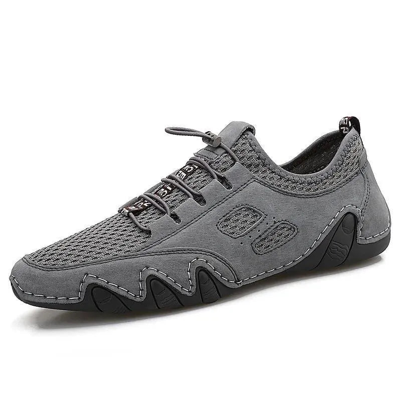 Men's Sneakers - Low-Top Sneakers - Lace-Up Spring-Summer Shoes