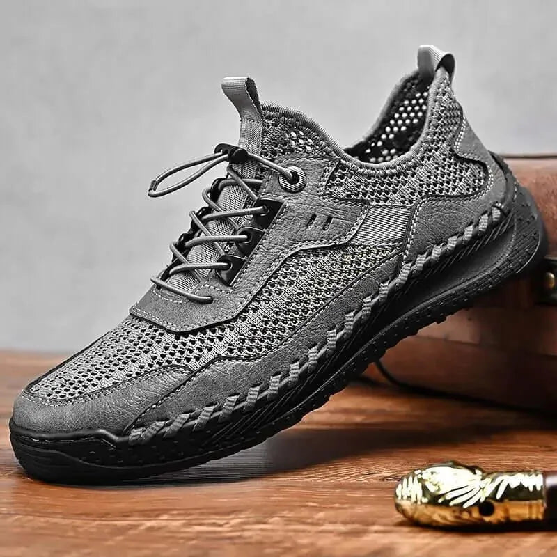 Men's Sneakers - Low-Top Sneakers - Lace-Up Spring-Summer Sneakers
