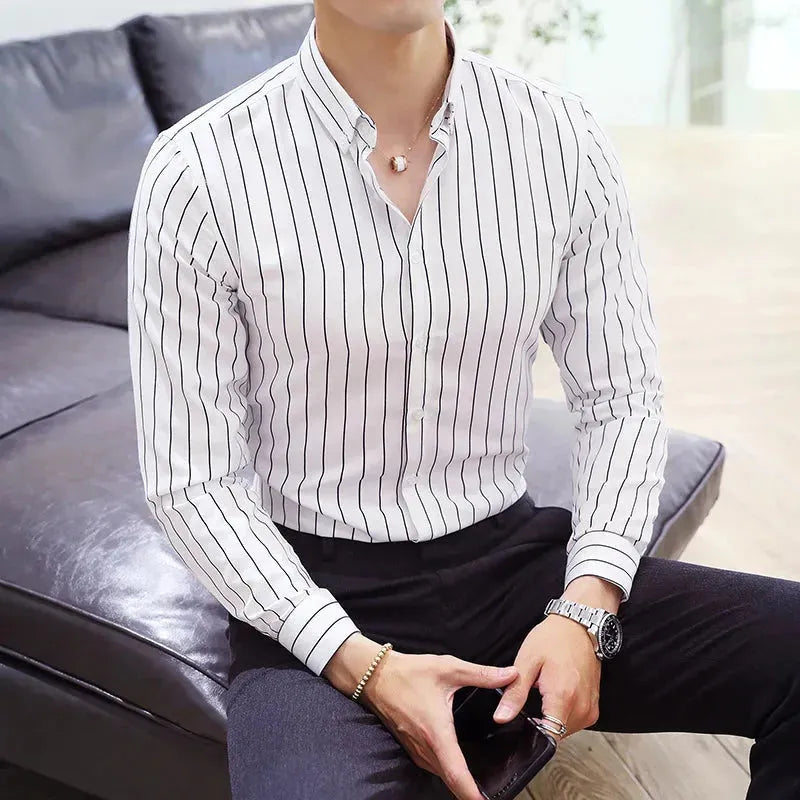Men's Solid Polyester Polo Shirt-Men Shirts-LeStyleParfait