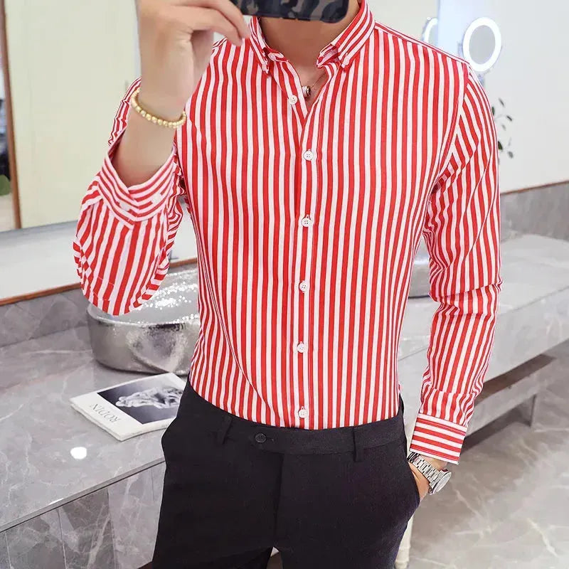 Men's Solid Polyester Polo Shirt-Men Shirts-LeStyleParfait