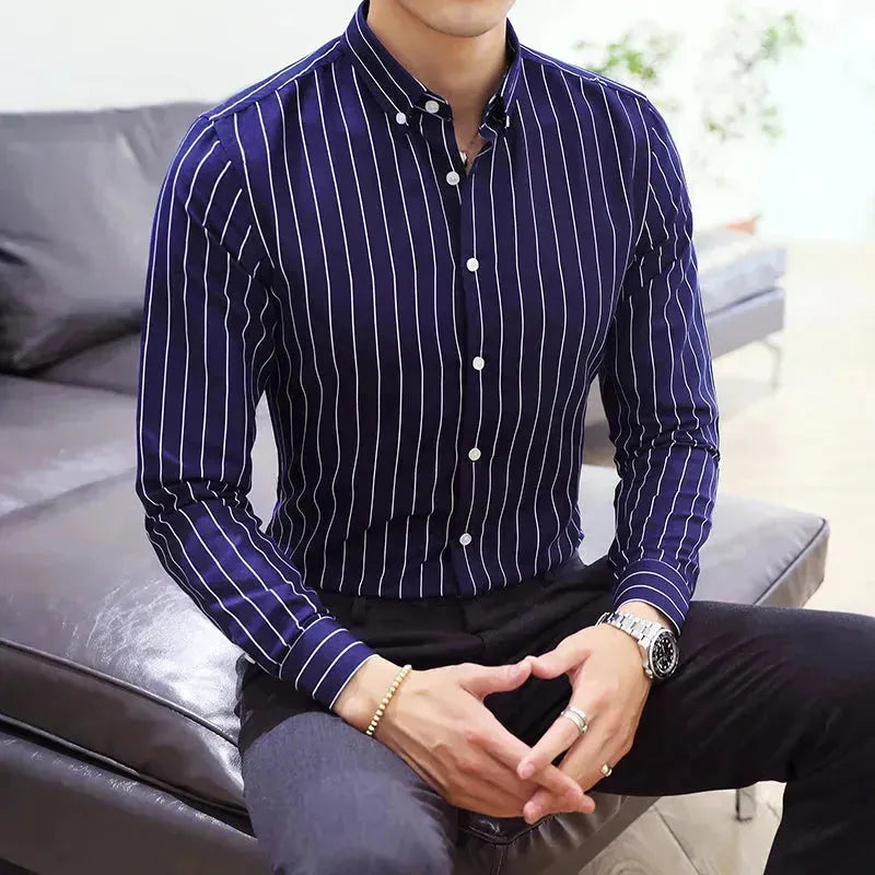 Men's Solid Polyester Polo Shirt-Men Shirts-LeStyleParfait