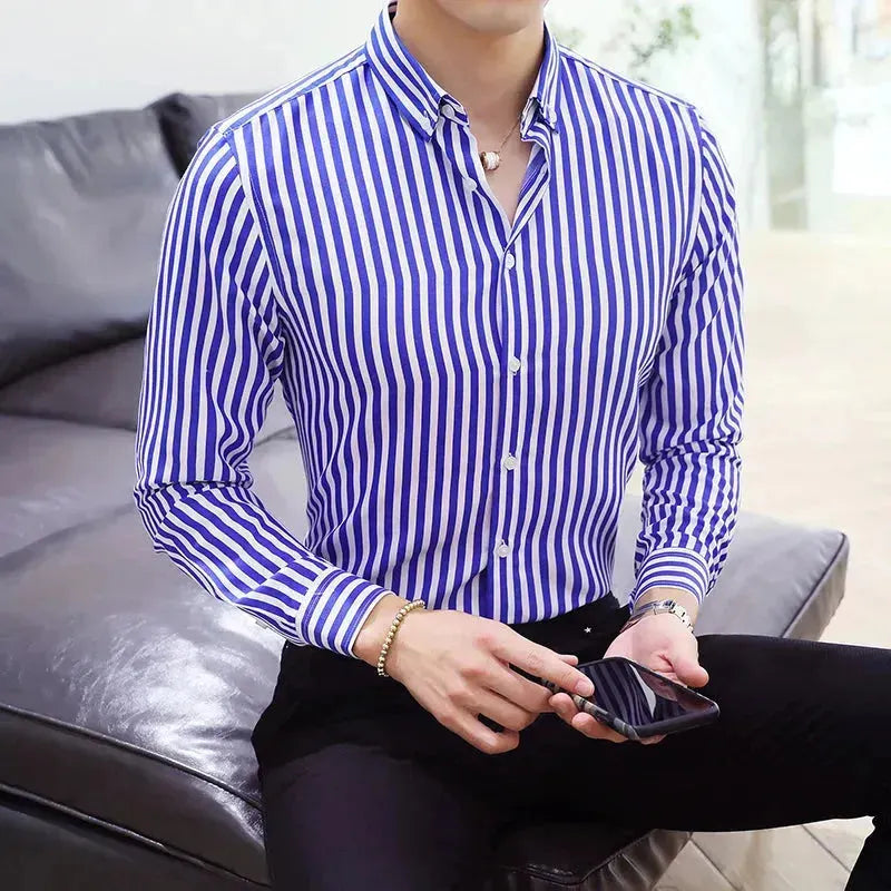 Men's Solid Polyester Polo Shirt-Men Shirts-LeStyleParfait