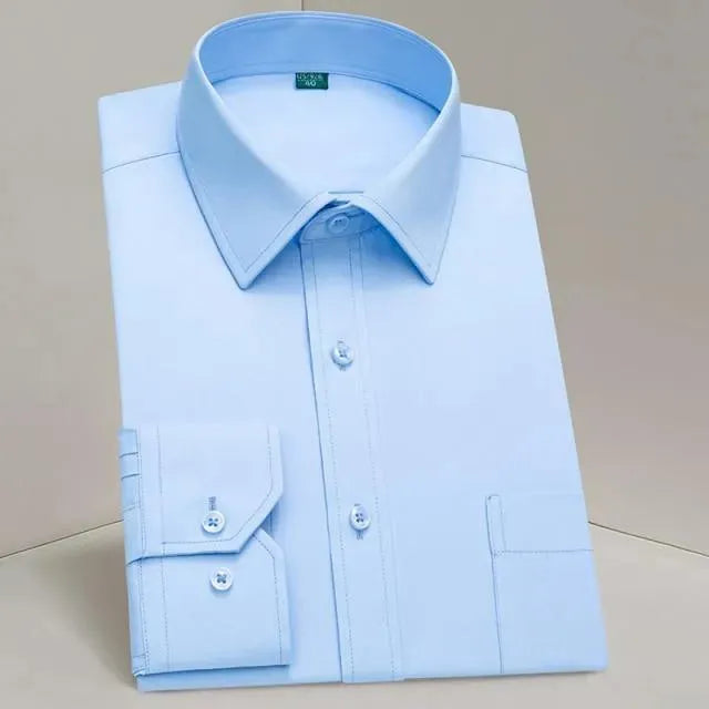 Men's Sublime Formal Dress Shirt-Men Shirts-LeStyleParfait