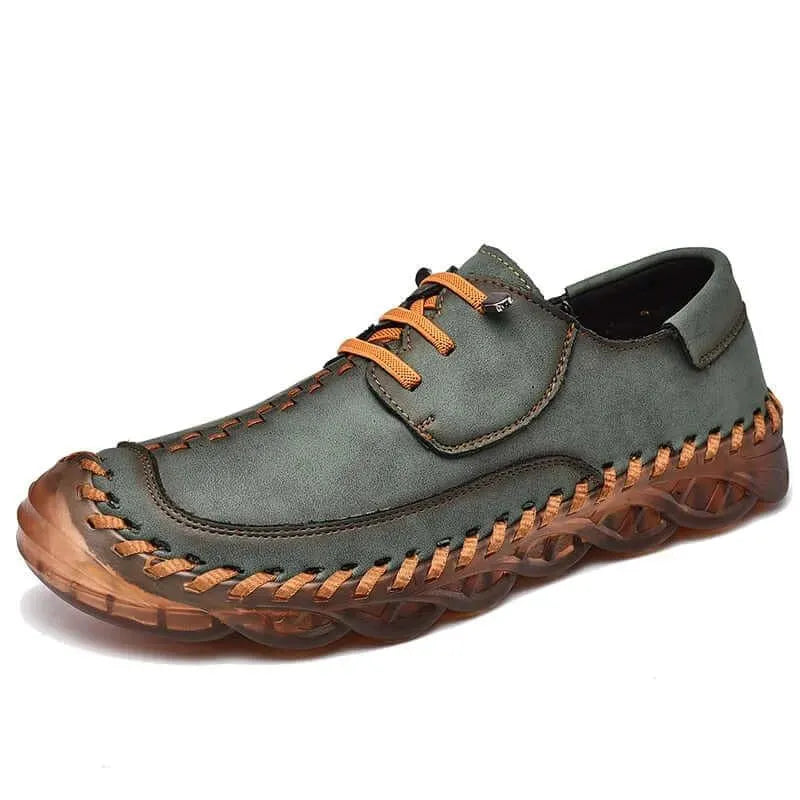 Mido Fashion Leather Slip-On Shoes - Casual Shoes - LeStyleParfait
