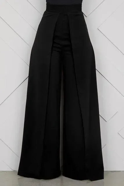 LeStyleParfait Women Pants Plain-Solid Women's Zipper Polyester-Women Pants