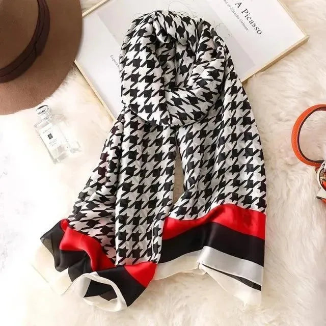 Muffler Silk Scarves - Scarf - LeStyleParfait