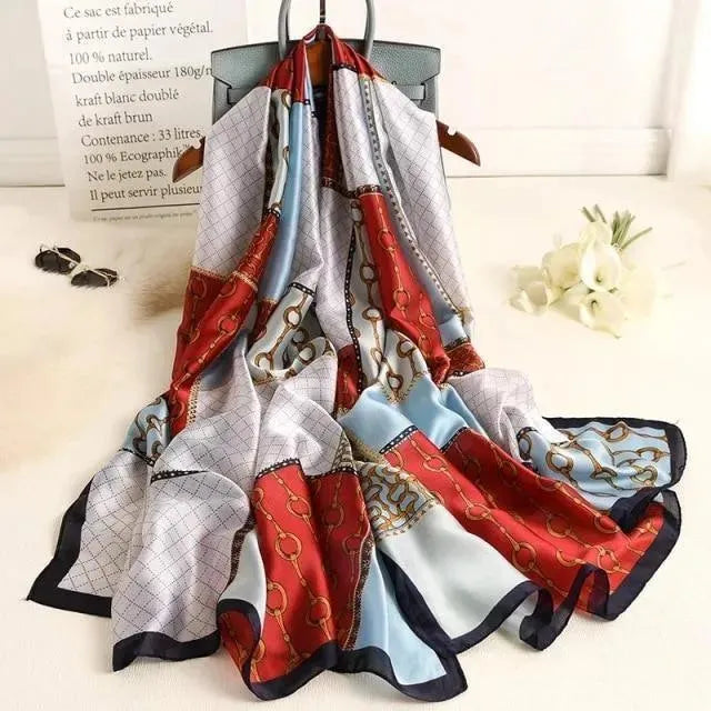 Muffler Silk Scarves - Scarf - LeStyleParfait