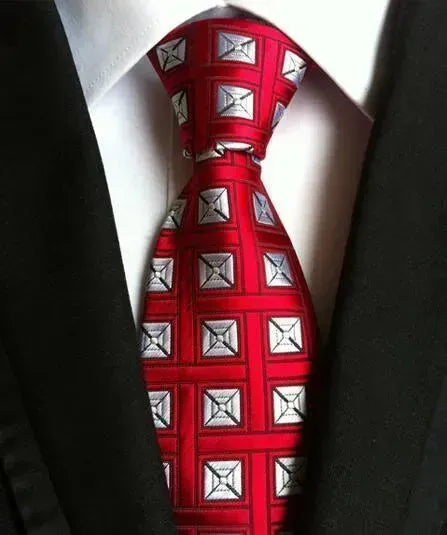 No Time Wasted Silk Necktie - Necktie | LeStyleParfait-Necktie