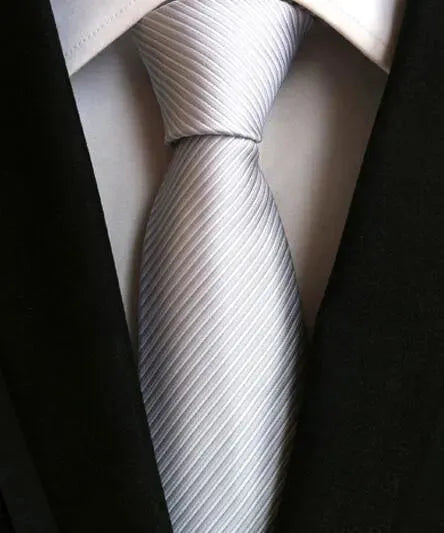 No Time Wasted Silk Necktie - Necktie - LeStyleParfait