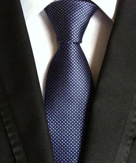 No Time Wasted Silk Necktie - Necktie - LeStyleParfait