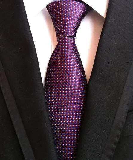 No Time Wasted Silk Necktie - Necktie - LeStyleParfait