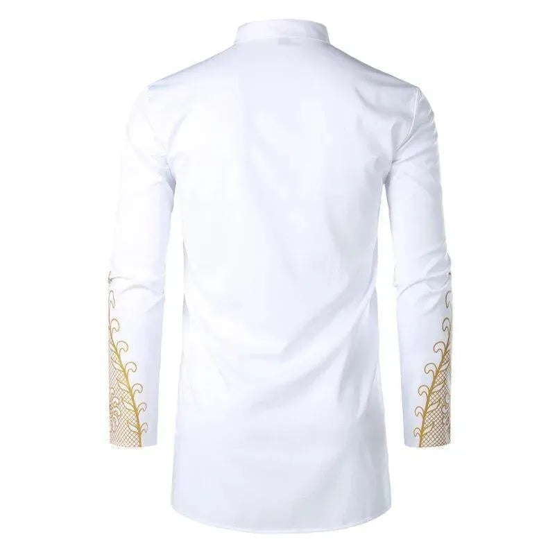 Optimistic African Shirt For Men-Men Shirts-LeStyleParfait