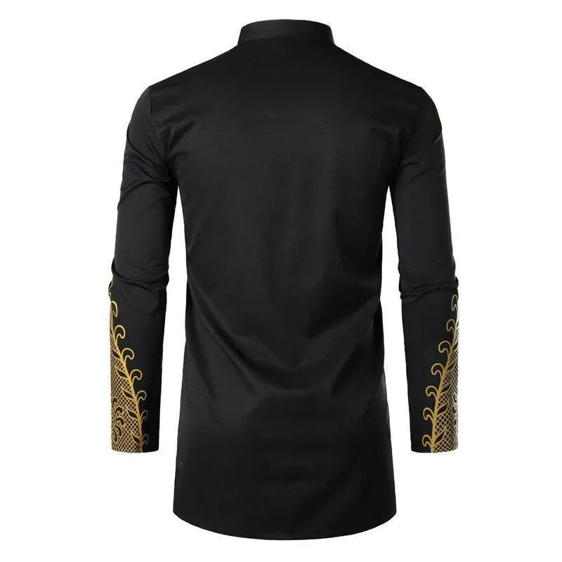 Optimistic African Shirt For Men-Men Shirts-LeStyleParfait