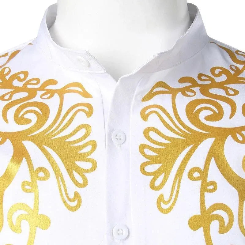 Optimistic African Shirt For Men-Men Shirts-LeStyleParfait