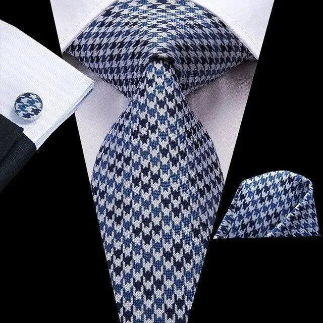 Pure Dedication Cufflink Necktie Set - Necktie | LeStyleParfait-Necktie