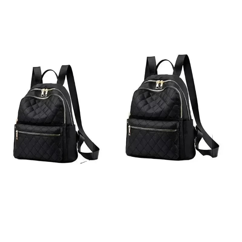 Quilted Nylon Women's Travel Backpack - Backpack - LeStyleParfait