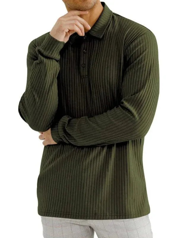 Solid Polyester Polo Shirt for General - All-Season Everyday-Polo Shirt-LeStyleParfait