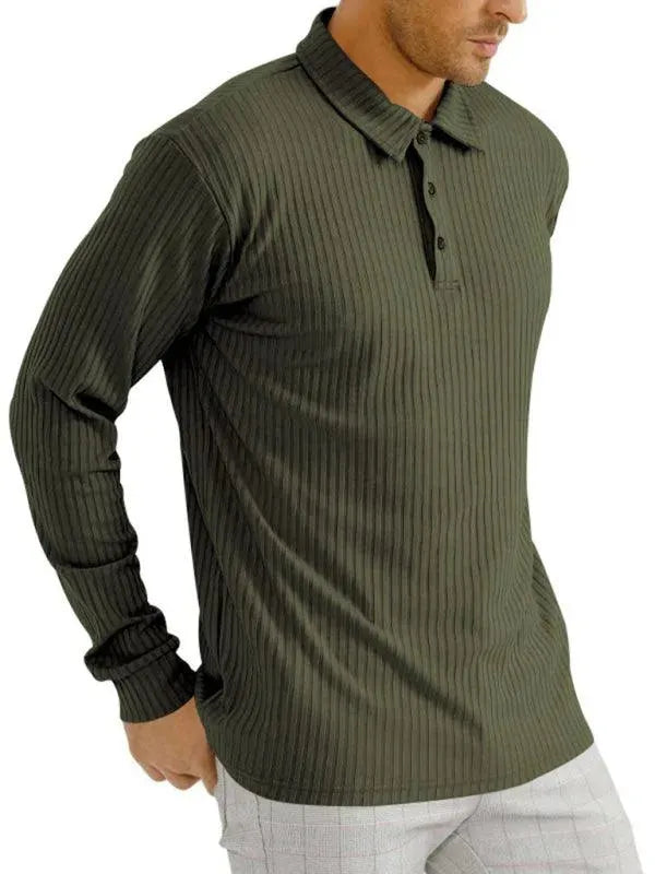 Solid Polyester Polo Shirt for General - All-Season Everyday-Polo Shirt-LeStyleParfait