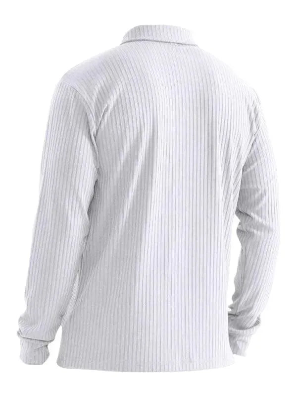 Solid Polyester Polo Shirt for General - All-Season Everyday-Polo Shirt-LeStyleParfait