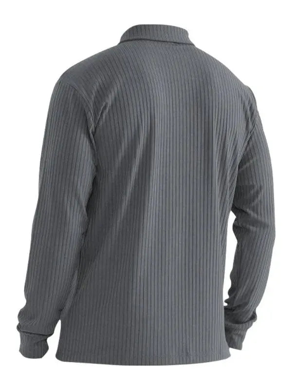 Solid Polyester Polo Shirt for General - All-Season Everyday-Polo Shirt-LeStyleParfait