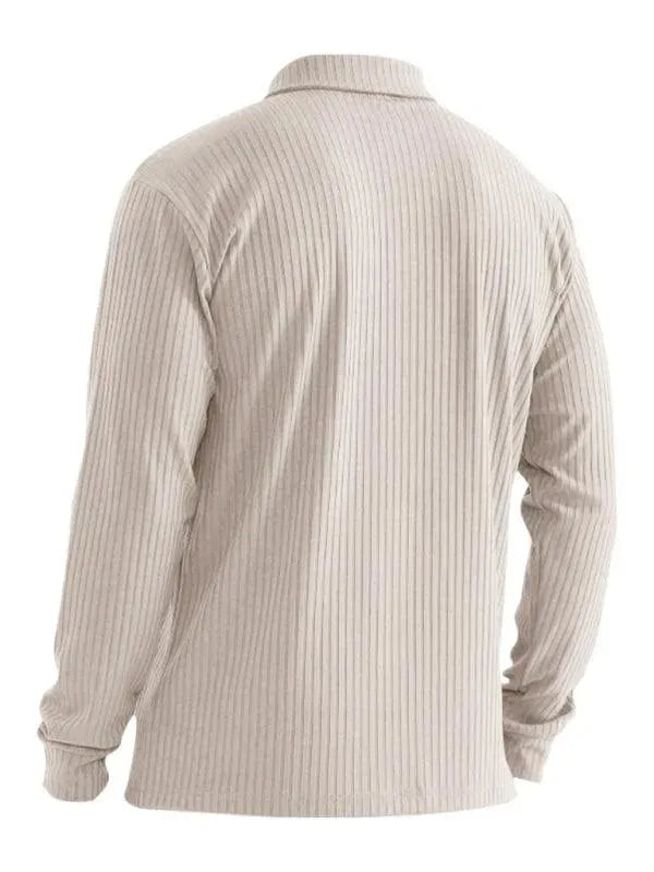 Solid Polyester Polo Shirt for General - All-Season Everyday-Polo Shirt-LeStyleParfait