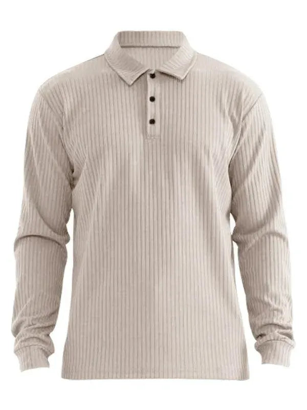Solid Polyester Polo Shirt for General - All-Season Everyday-Polo Shirt-LeStyleParfait