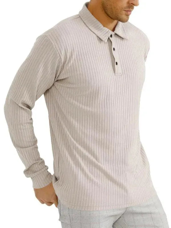 Solid Polyester Polo Shirt for General - All-Season Everyday-Polo Shirt-LeStyleParfait