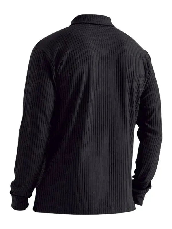 Solid Polyester Polo Shirt for General - All-Season Everyday-Polo Shirt-LeStyleParfait