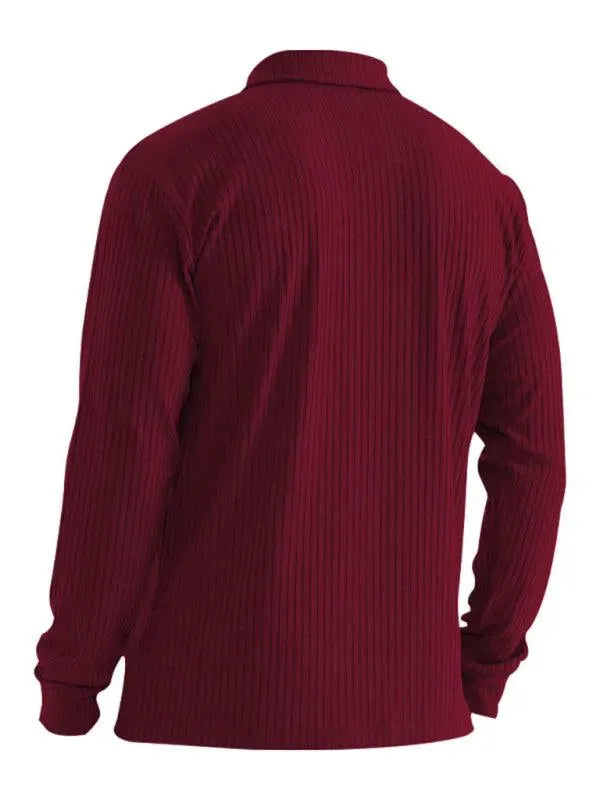 Solid Polyester Polo Shirt for General - All-Season Everyday-Polo Shirt-LeStyleParfait
