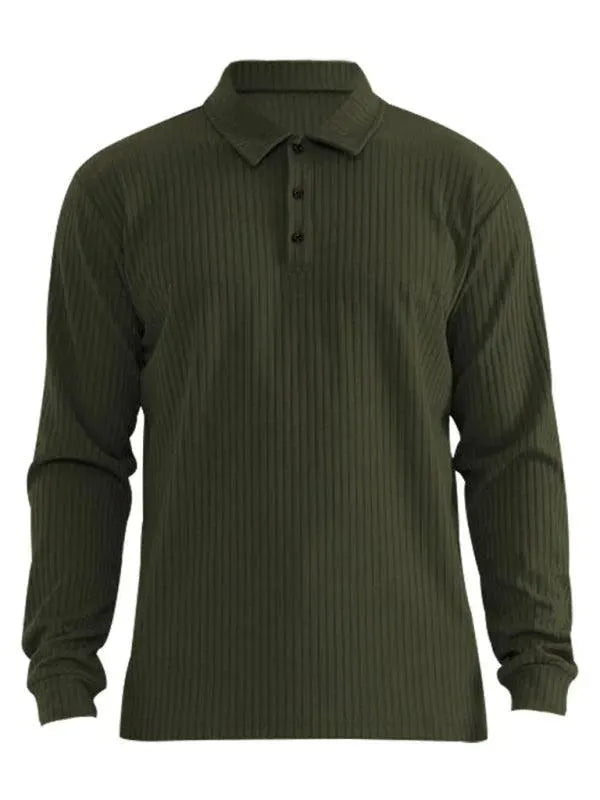 Solid Polyester Polo Shirt for General - All-Season Everyday-Polo Shirt-LeStyleParfait